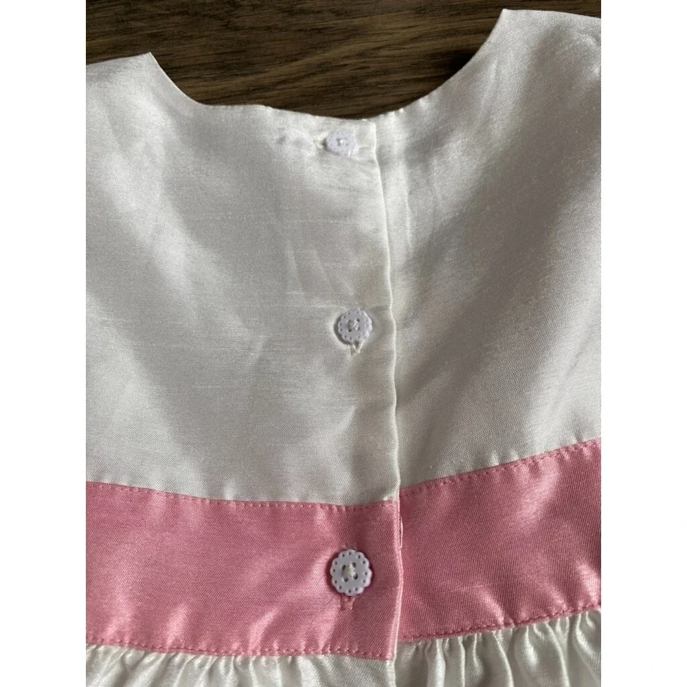 EUC Kids Girls Toddler Gymboree‎ easter dressy fancy bow dress size 4T